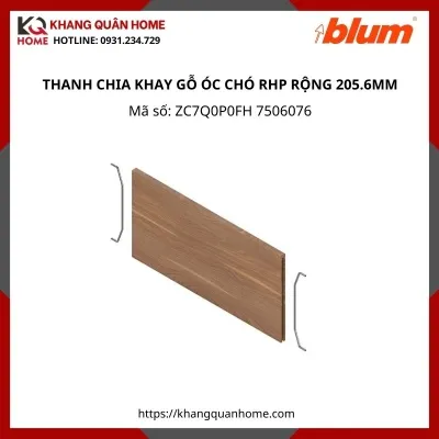 THANH CHIA KHAY GỖ ÓC CHÓ RHP RỘNG 205.6MM ZC7Q0P0FH 7506076