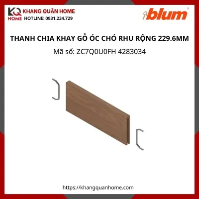 THANH CHIA KHAY GỖ ÓC CHÓ RHU RỘNG 229.6MM ZC7Q0U0FH 4283034