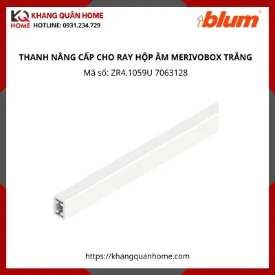 THANH NÂNG CẤP CHO RAY HỘP ÂM MERIVOBOX 1059MM TRẮNG ZR4.1059U 7063128