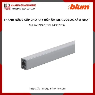 THANH NÂNG CẤP CHO RAY HỘP ÂM MERIVOBOX 1059MM XÁM NHẠT ZR4.1059U 4367706
