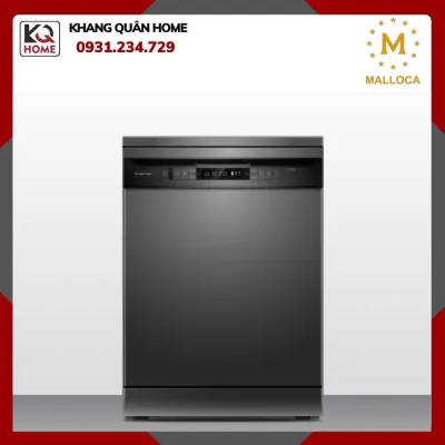 Máy rửa chén Malloca đứng độc lập WQP12-7635BS