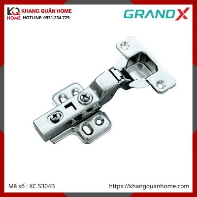 BẢN LỀ INOX 304 GRANDX CONG VỪA XC.S304B