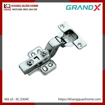 BẢN LỀ INOX 304 GRANDX CONG NHIỀU XC.S304C