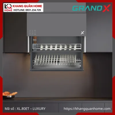 GIÁ BÁT NÂNG HẠ ĐIỆN GRANDX TITANIUM XL.80ET–LUXURY 800MM