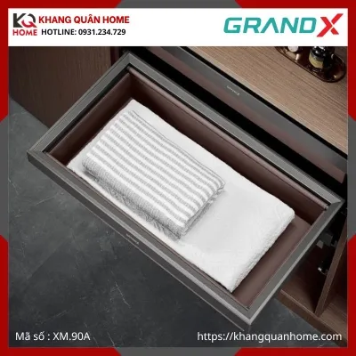 NGĂN ĐỰNG QUẦN ÁO BỌC DA GRANDX R900MM XM.90A