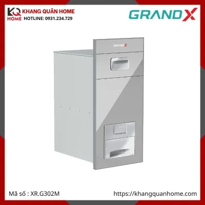 THÙNG GẠO GRANDX NÚT NHẤN MẶT GƯƠNG XR.G302M