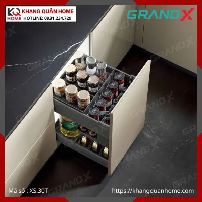 GIÁ GIA VỊ TITANIUM GRANDX 300MM XS.30T
