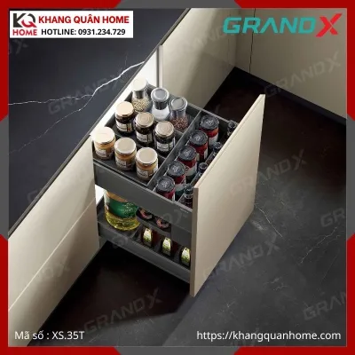 GIÁ GIA VỊ TITANIUM GRANDX 350MM XS.35T