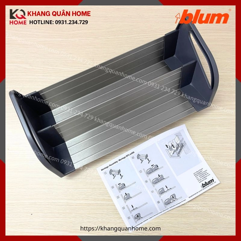 KHAY ĐỰNG GIA VỊ BLUM ORGA-LINE CHO NGĂN KÉO 450MM ZFZ.45G0I 6278581