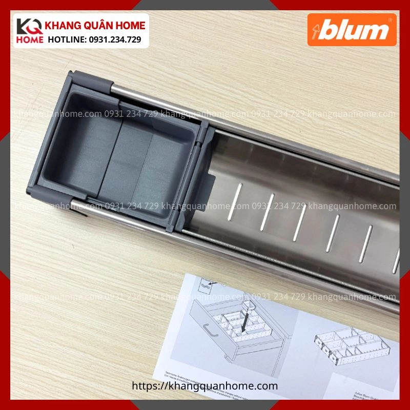 KHAY CHIA BLUM BI1 RỘNG 108MM ZHI.437BI1 4403540