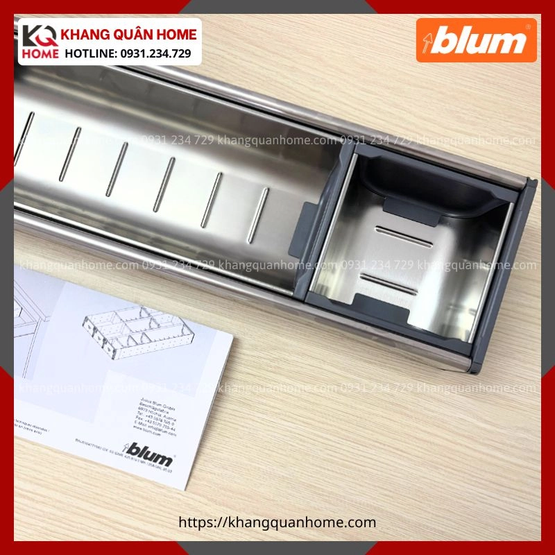 KHAY CHIA BLUM BI1 RỘNG 108MM ZHI.437BI1 4403540