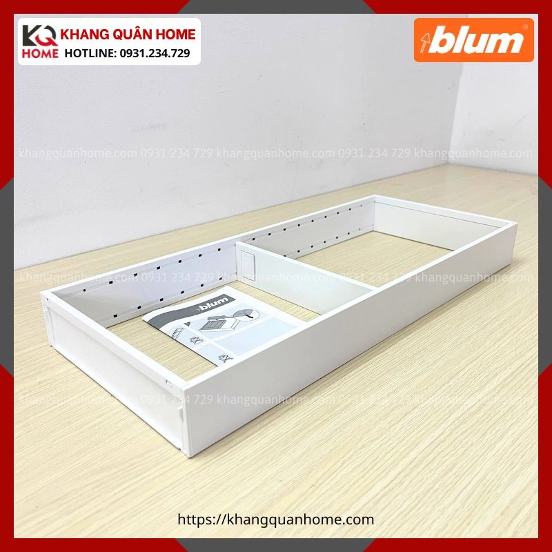 KHAY CHIA BLUM RS2 RỘNG 200MM MÀU TRẮNG ZC7S500RS2 2921190