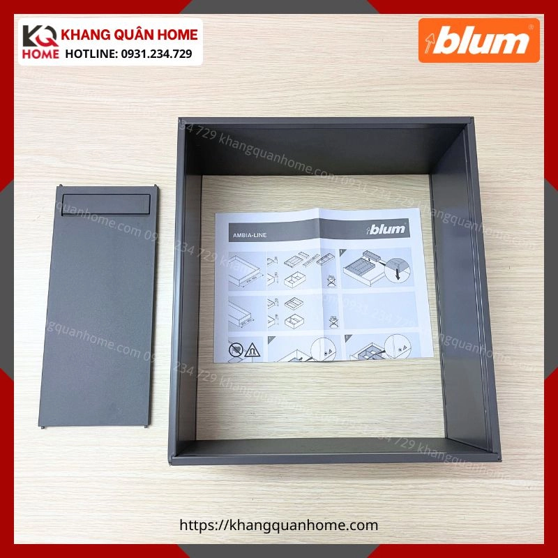 KHAY CHIA BLUM RSU THÀNH CAO XÁM ĐẬM ZC7F300RSU 7830344