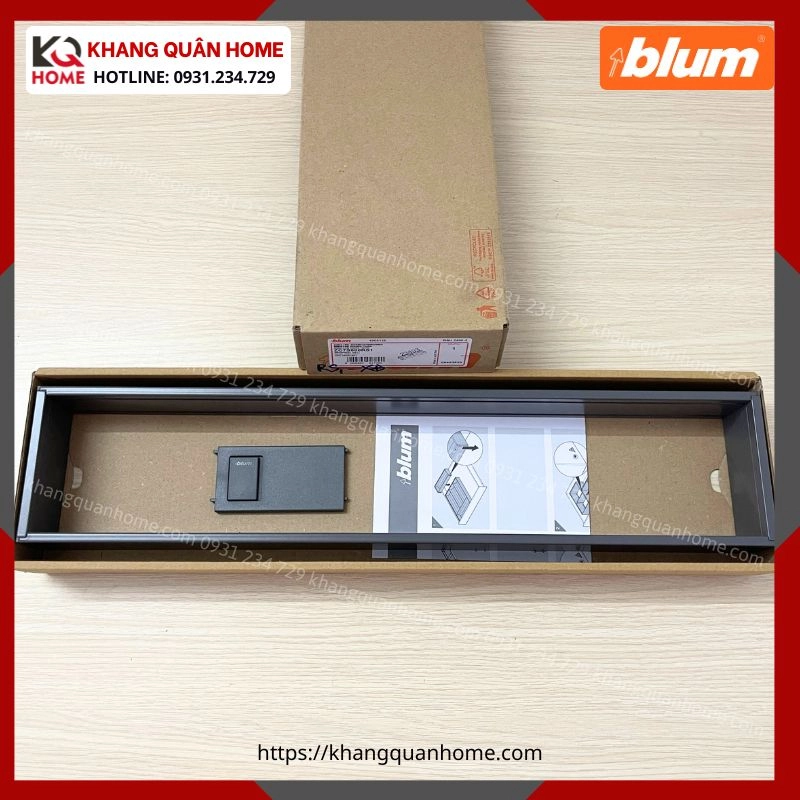 KHAY CHIA MUỖNG ĐŨA BLUM RS1 XÁM ĐẬM R100MM ZC7S500RS1 8693820
