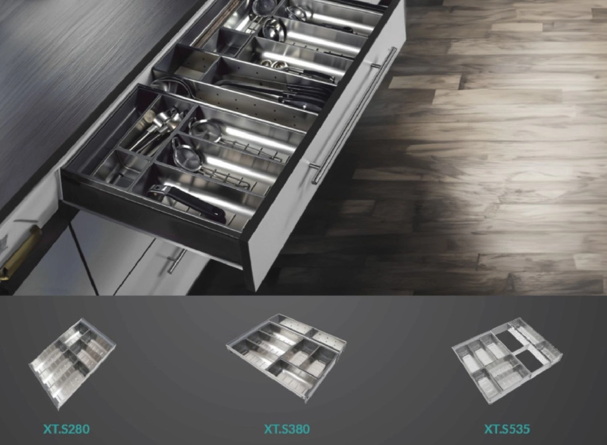 KHAY CHIA MUỖNG NĨA GRANDX INOX304