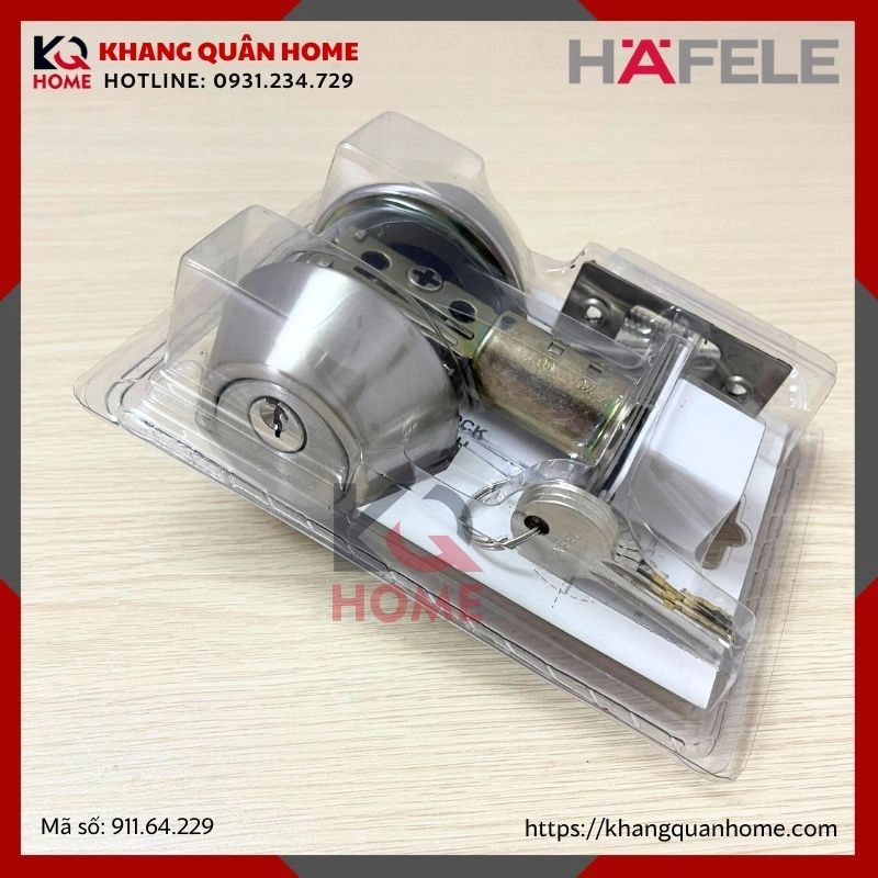 KHÓA CÓC 2 ĐẦU CHÌA LOẠI NHỎ HAFELE 911.64.229