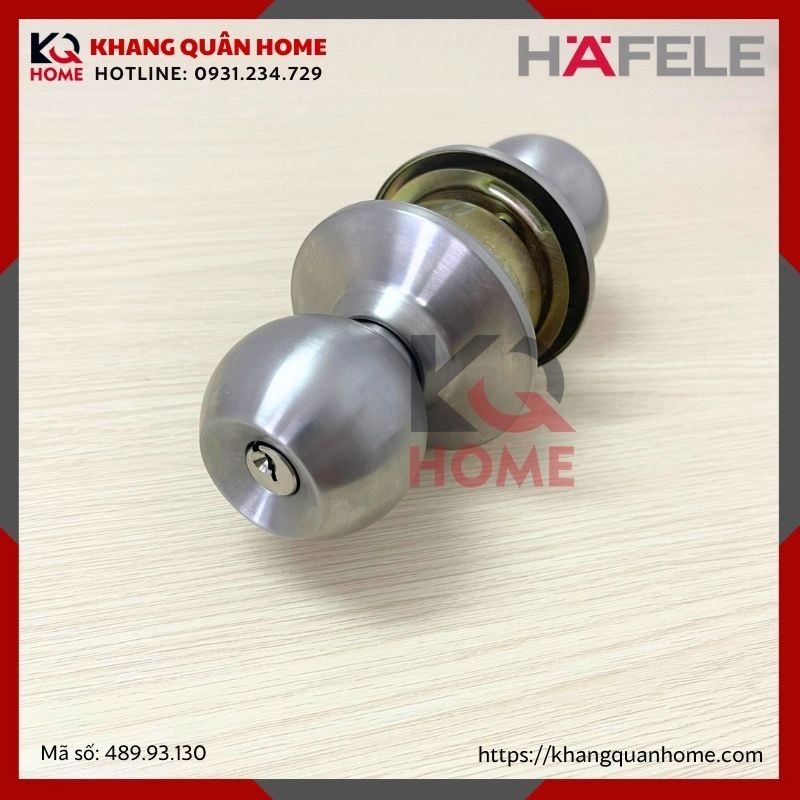 KHÓA TAY NẮM TRÒN CỬA ĐI HAFELE 489.93.130