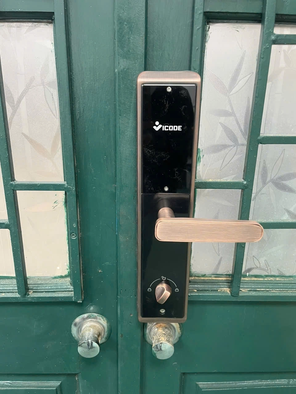 Khóa Điện Tử  Vicode VS-610 màu đồng đỏ