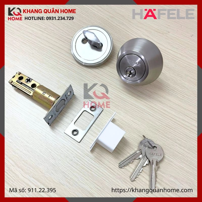 Khóa Cóc 1 Đầu Chìa 1 Đầu Vặn Loại Nhỏ Hafele 911.22.395