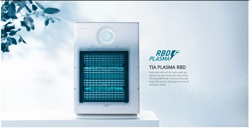 plasma Thực tế Máy lọc không khí Coway TORNADO- AP-1520C - Chính Hãng