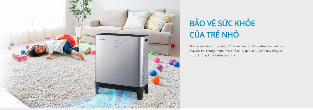Máy lọc không khí Coway PLATFORM 600- AP2318D- Chính Hãng