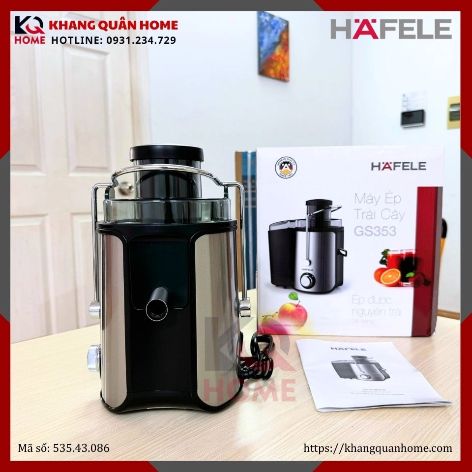 MÁY ÉP TRÁI CÂY HAFELE 535.43.086