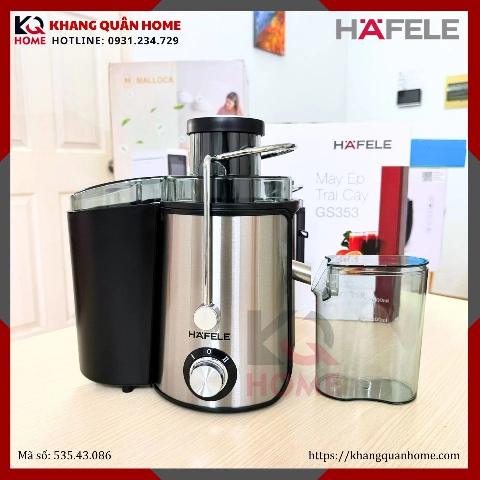 MÁY ÉP TRÁI CÂY HAFELE 535.43.086