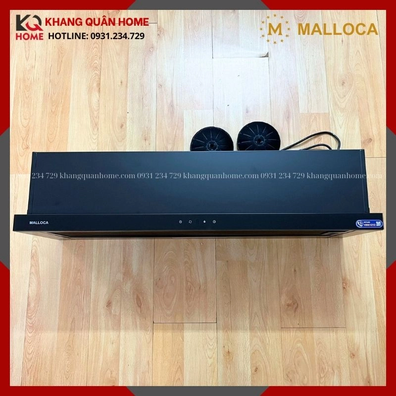 Hình Thực Tế Máy hút khói khử mùi âm tủ Malloca MH 90BTC