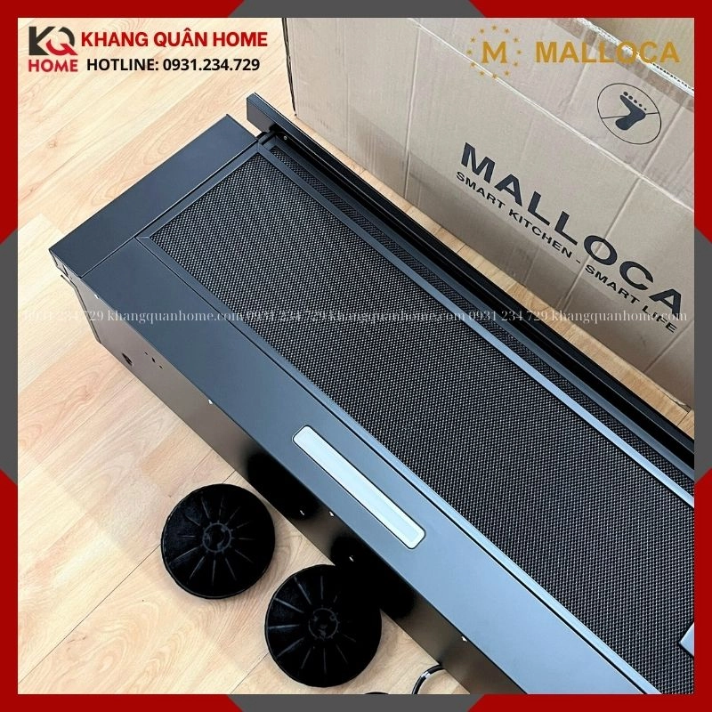 Hình Thực Tế Máy hút khói khử mùi âm tủ Malloca MH 90BTC