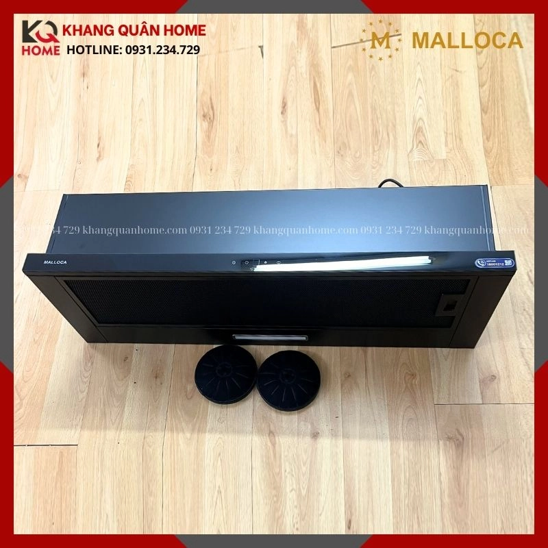 Hình Thực Tế Máy hút khói khử mùi âm tủ Malloca MH 90BTC