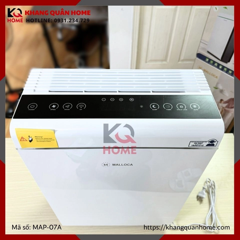 MÁY LỌC KHÔNG KHÍ MALLOCA MAP-07A