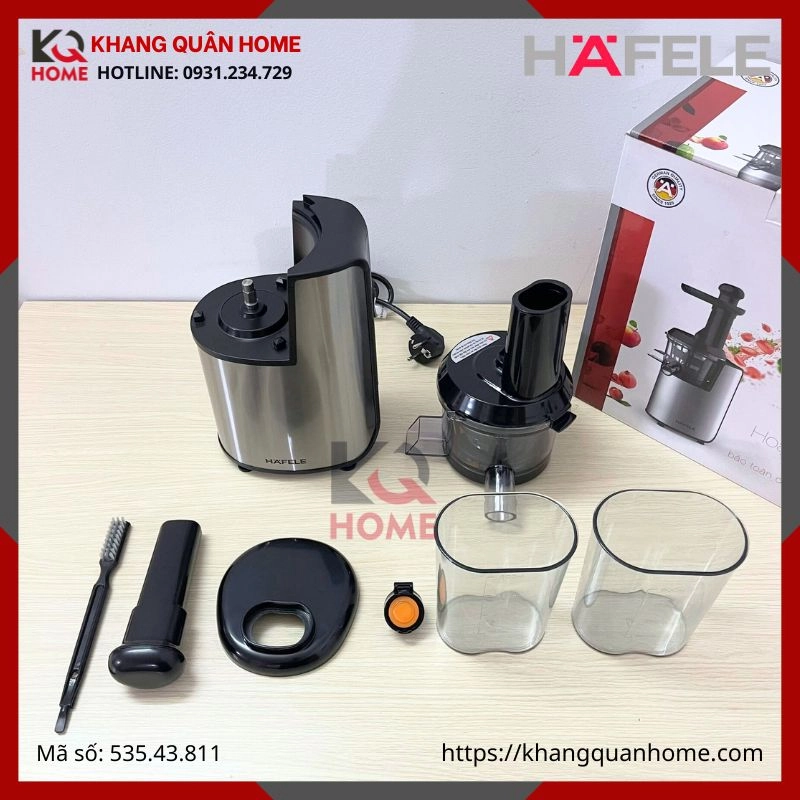 Hình Thực tế Máy Ép Chậm Hafele GS-133N 535.43.811
