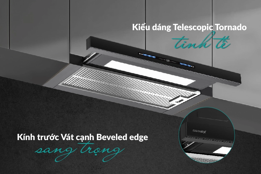 MÁY HÚT MÙI ÂM TỦ GRANDX 700MM GX H70F75B