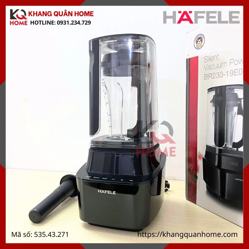 Hình thực tế Máy Xay Sinh Tố Chân Không Hafele BR230-19E00 535.43.271