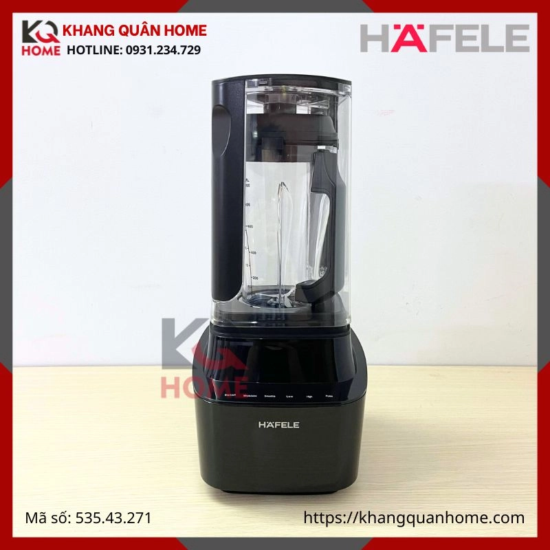 Hình thực tế Máy Xay Sinh Tố Chân Không Hafele BR230-19E00 535.43.271