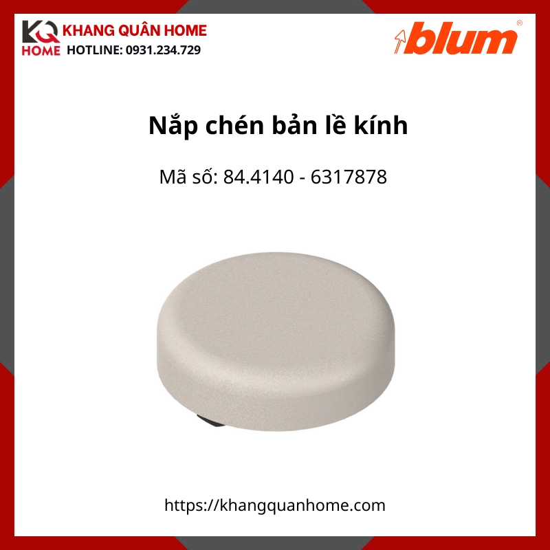 Nắp chén bản lề kính 6317878  84.4140 ABD V50MANI