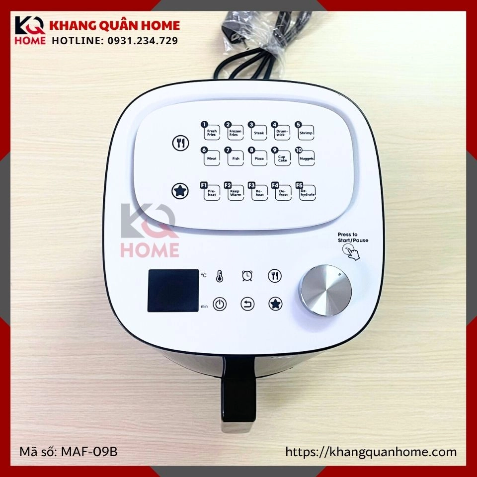 NỒI CHIÊN KHÔNG DẦU MALLOCA MAF-09B