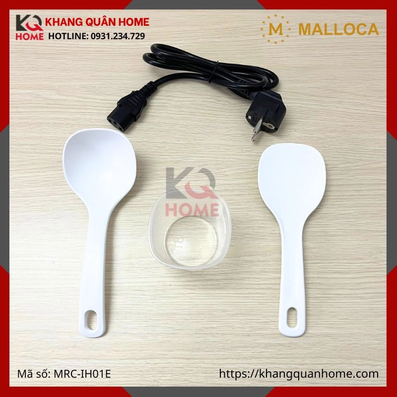 Hình thực tế Nồi cơm điện cao tần MRC-IH01E Malloca