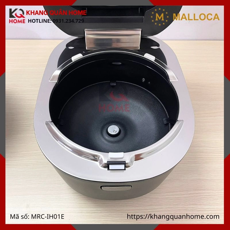 Hình thực tế Nồi cơm điện cao tần MRC-IH01E Malloca