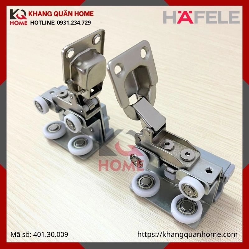 HÌNH THỰC TẾ PHỤ KIỆN CỬA TRƯƠT SLIDO FOLD 20 VF HAFELE 401.30.009: