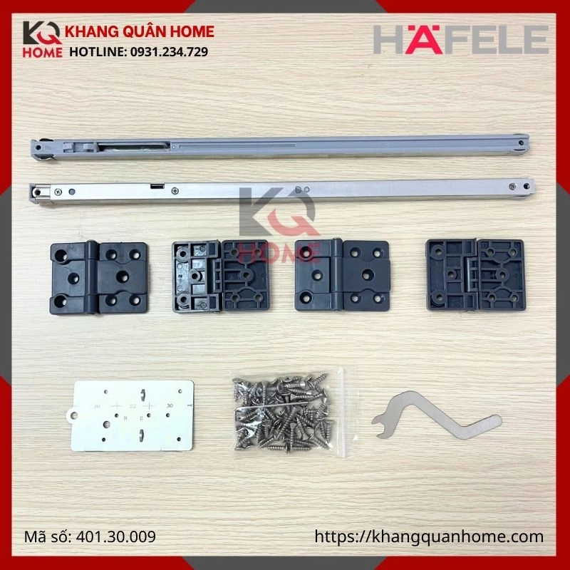 HÌNH THỰC TẾ PHỤ KIỆN CỬA TRƯƠT SLIDO FOLD 20 VF HAFELE 401.30.009: