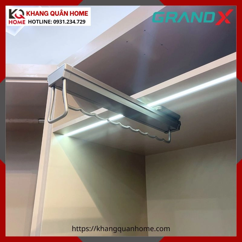 MÓC TREO ÁO DI ĐỘNG GRANDX XM.08