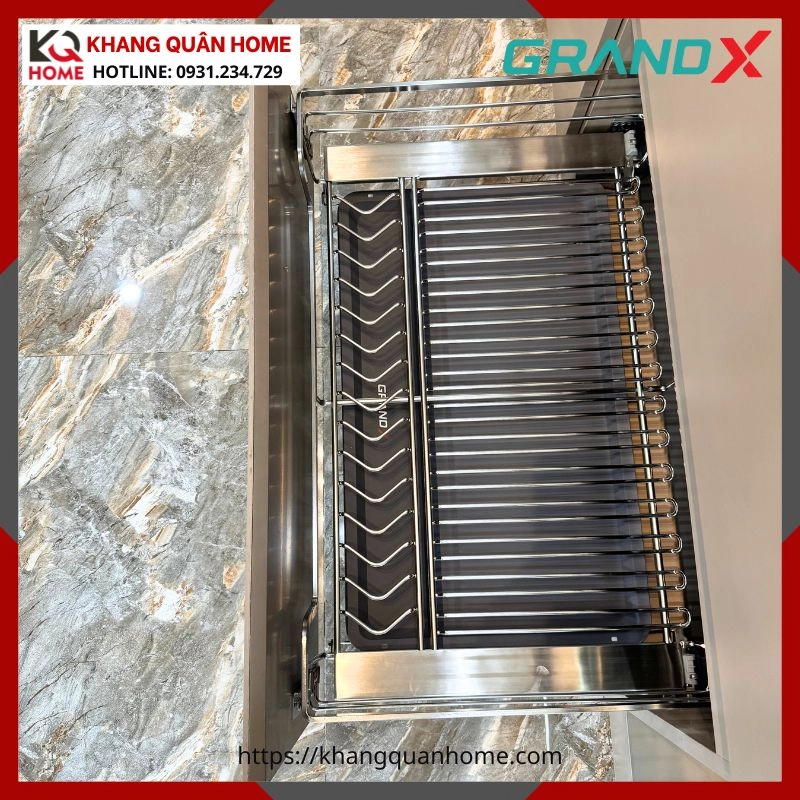 HÌNH THỰC TẾ GIÁ XOONG NỒI GRANDX 600MM NAN OVAL XP.60M