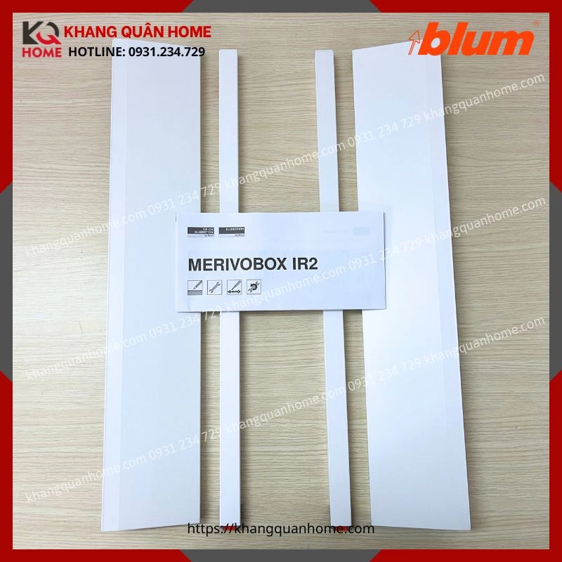 RAY HỘP BLUM MERIVOBOX IR2 MÀU TRẮNG 9920351