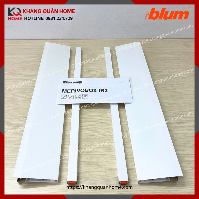 RAY HỘP BLUM MERIVOBOX IR2 MÀU TRẮNG 9920351