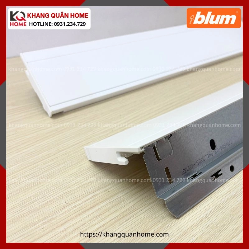 RAY HỘP ÂM BLUM LEGRABOX IM 90,5MM TRẮNG 1241681