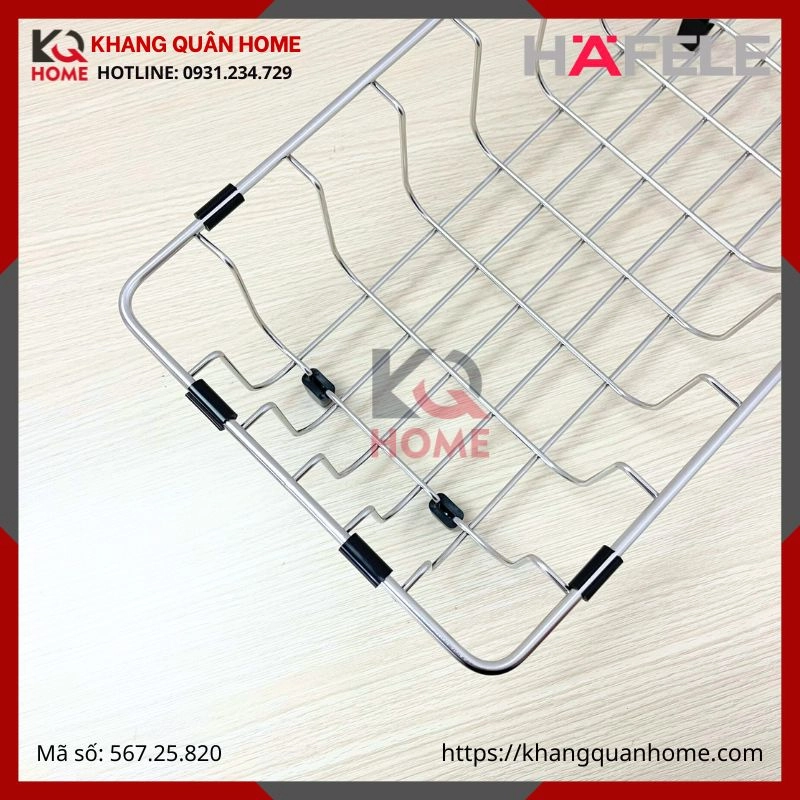 Hình thực tế Rổ kim loại Hafele 396x210mm 567.25.820