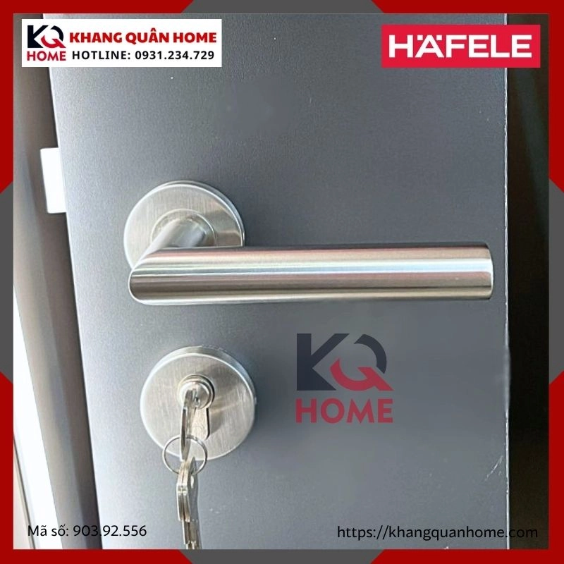 TAY NẮM GẠT CỬA PHÒNG HAFELE 903.92.556