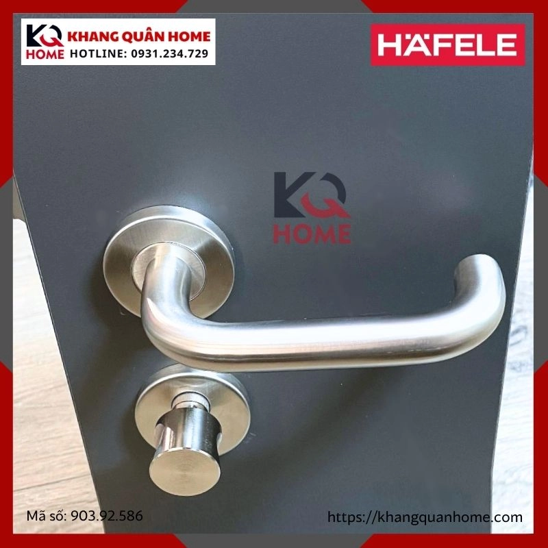 TAY NẮM GẠT CỬA PHÒNG HAFELE 903.92.586