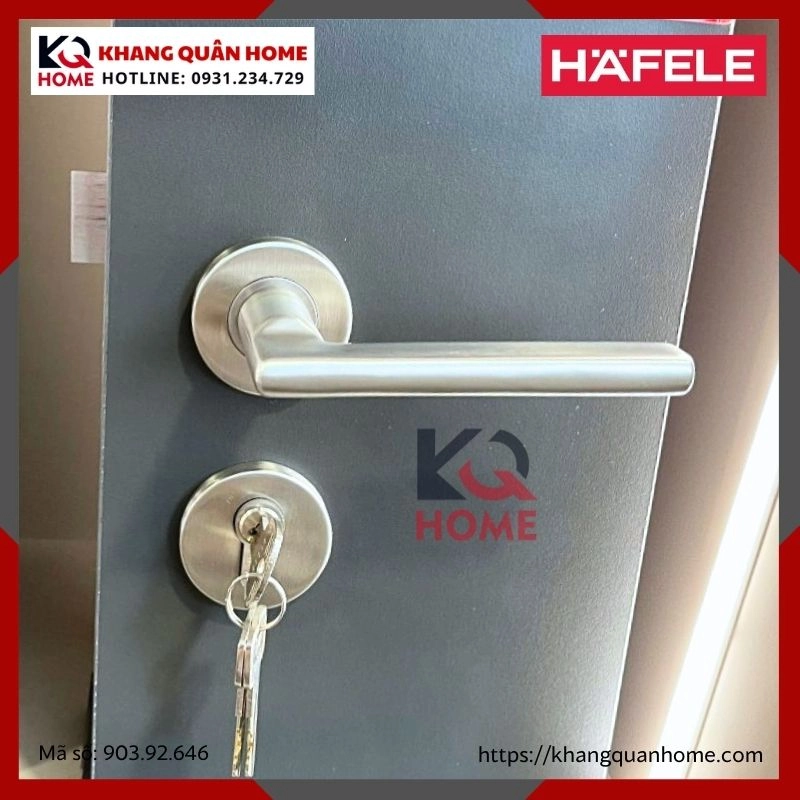 TAY NẮM GẠT CỬA PHÒNG HAFELE 903.92.646